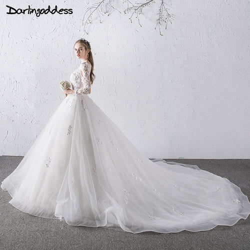 Long Sleeves Bridal Dresses