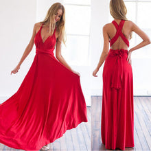 Red Bandage Long Dress