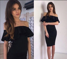 Ruffles StraplessDress