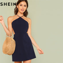 Backless Mini Dress