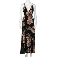 Deep V Neck Dress