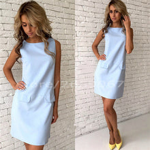 O-Neck Straight Dress