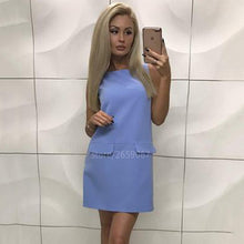 O-Neck Straight Dress