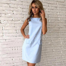 O-Neck Straight Dress