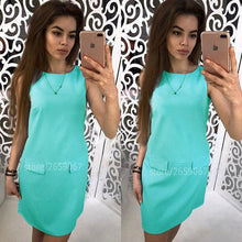 O-Neck Straight Dress