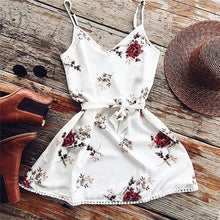 Spaghetti Strap Floral Dress