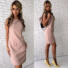 O-Neck Straight Dress