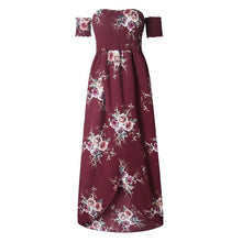 Off Shoulder Long Dress